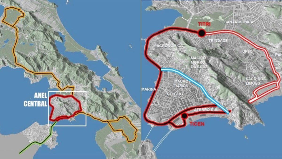 BID libera R$ 230 milhões para construção de anel viário de BRT em Florianópolis