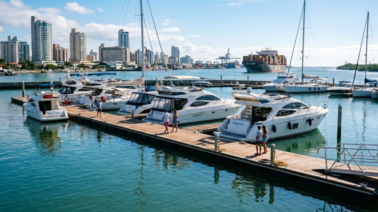 A cidade brasileira que fabrica iates italianos de 30 metros com a 29ª maior economia do Brasil