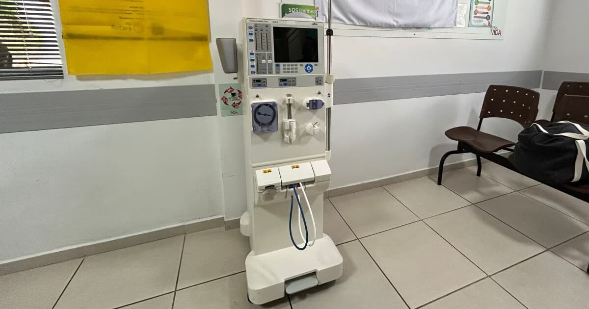 Renal Vida recebe doação de máquinas de hemodiálise do Rotary Club, em Brusque - O Município