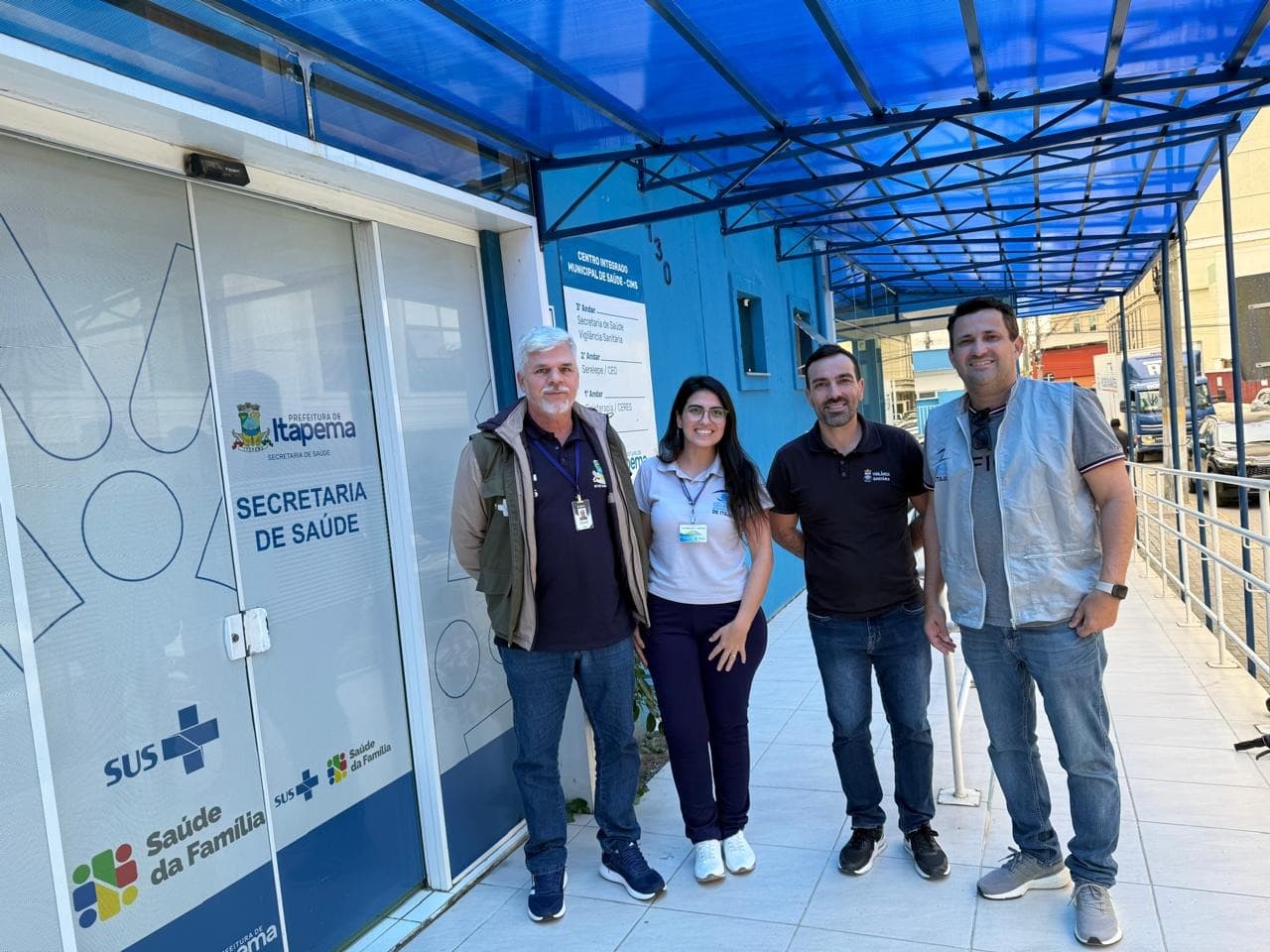 Itajaí visita NAST de Itapema para troca de experiências em saúde do trabalhador