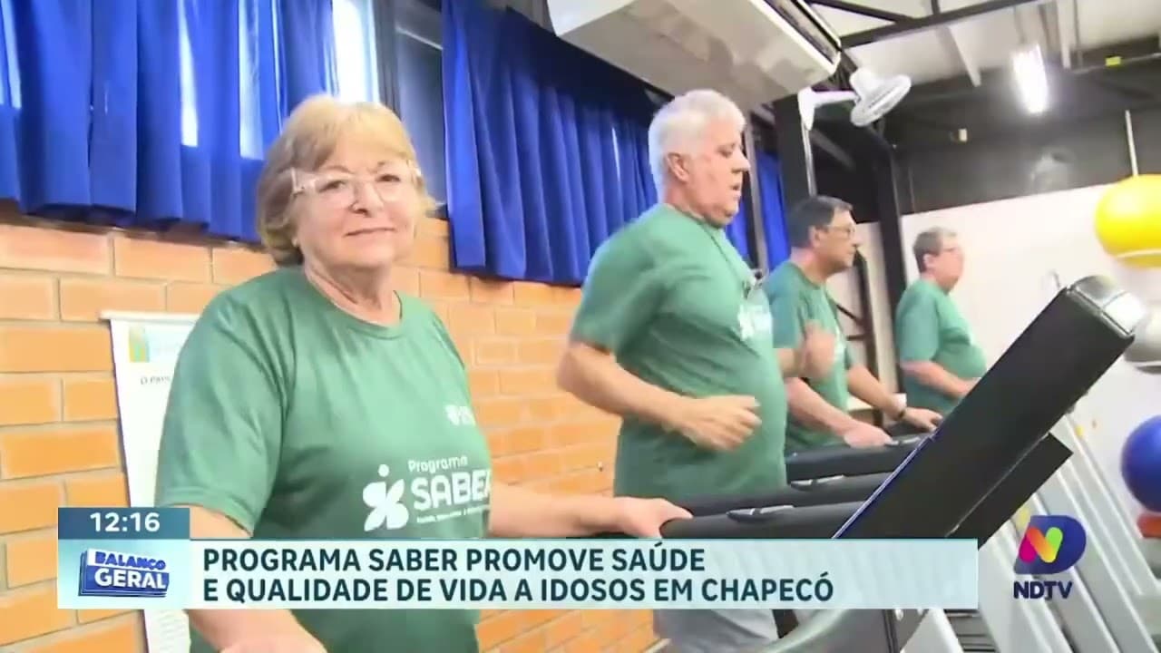 Iniciativa em Chapecó fortalece saúde e bem-estar da terceira idade