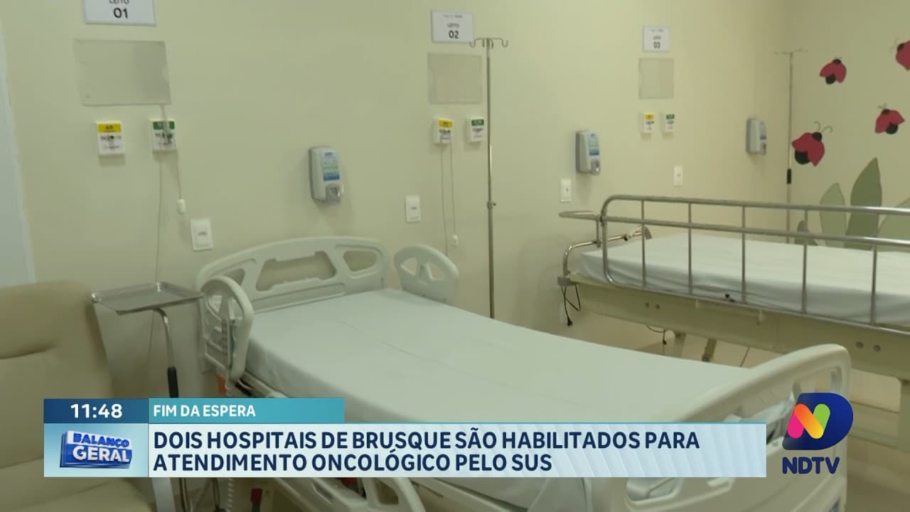 SUS habilita dois hospitais de Brusque para tratamento oncológico
