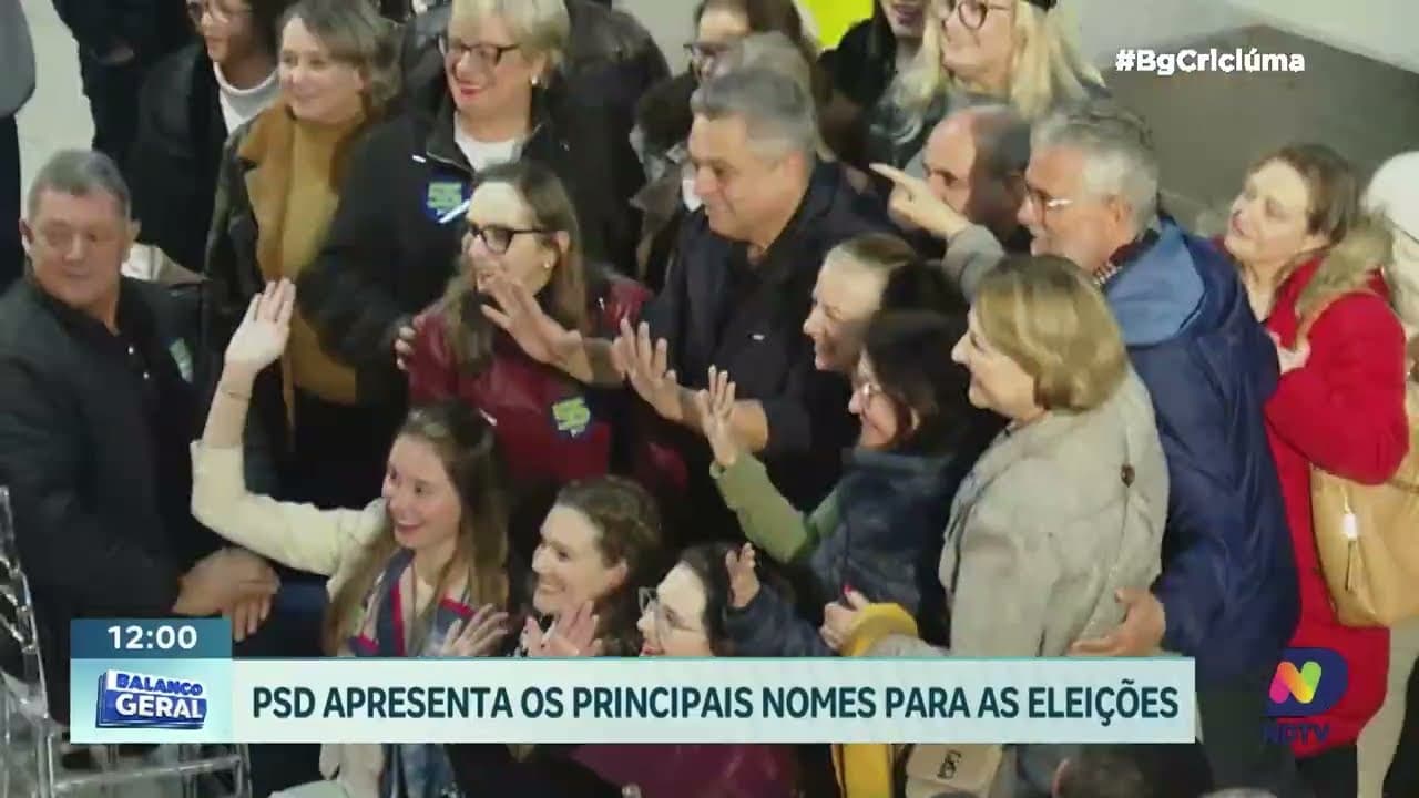 PSD reúne lideranças em Criciúma de olho nas eleições de 2026