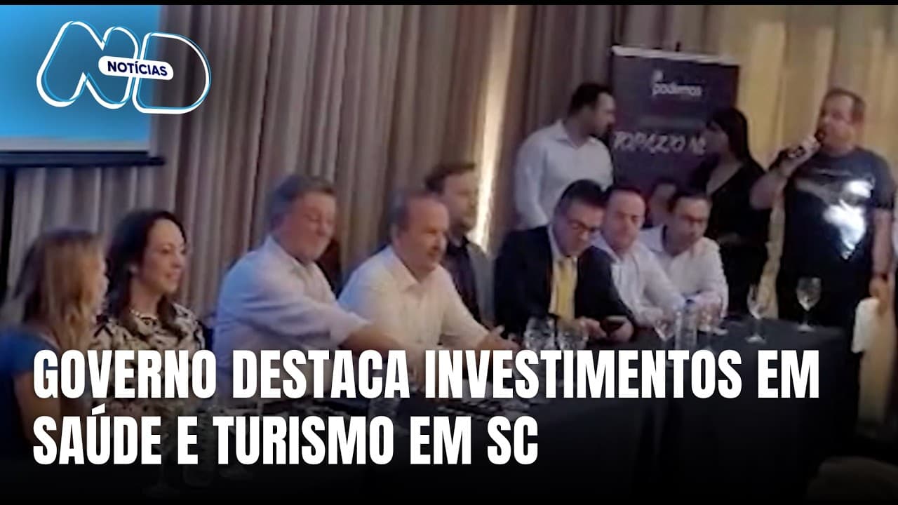 Santa Catarina reúne pautas de saúde, turismo e política no fim da semana