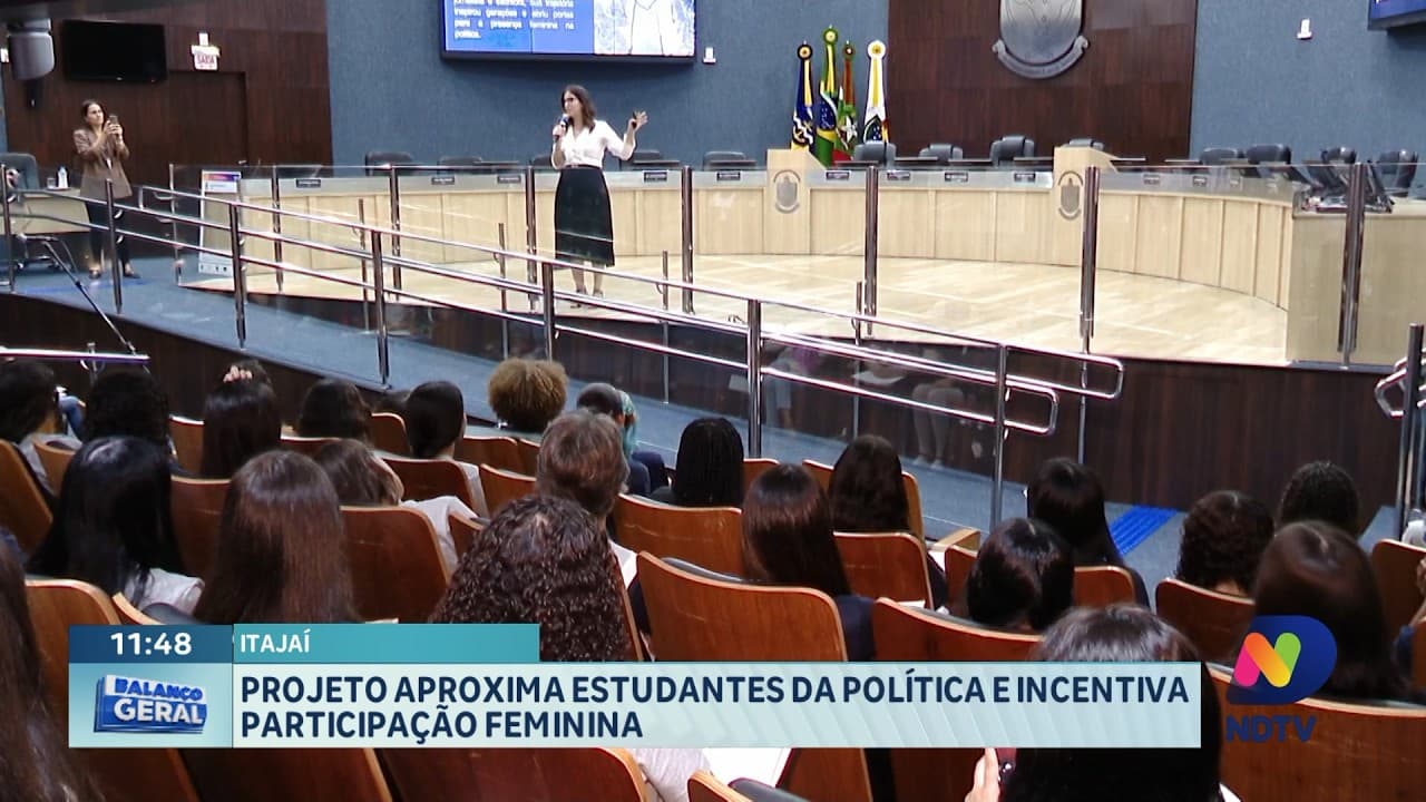 Projeto incentiva estudantes e amplia participação feminina