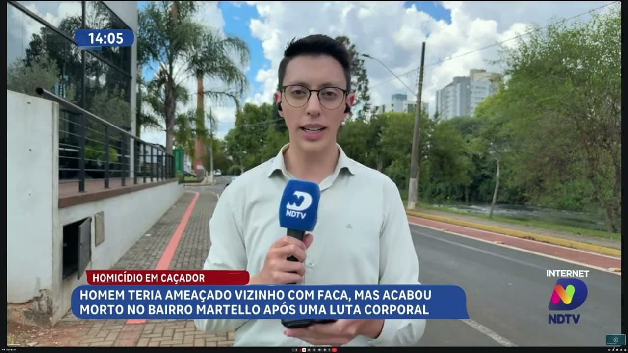 Caso de homicídio é registrado no domingo em Caçador