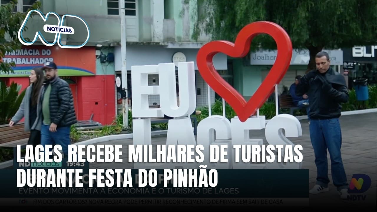 Festa Nacional do Pinhão aquece hotéis e comércio em Lages