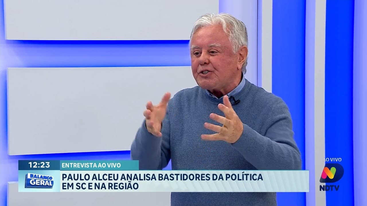 Paulo Alceu analisa bastidores da política em SC e na região