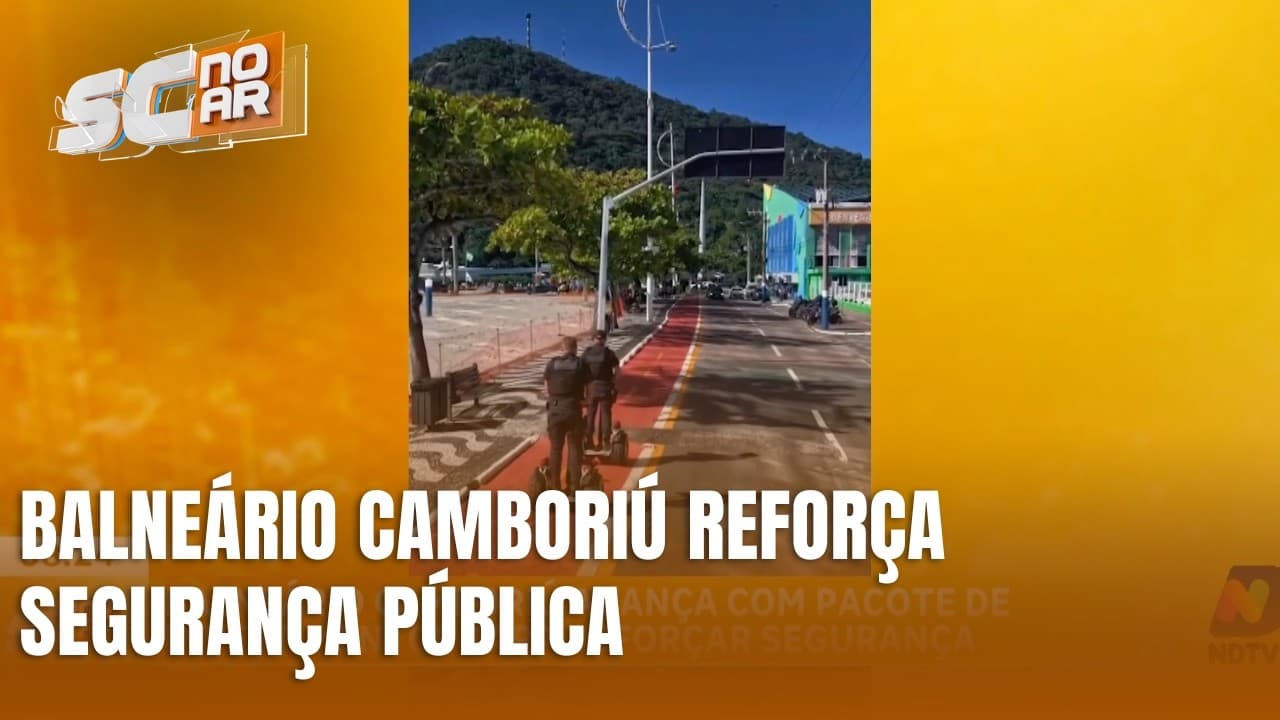 Balneário Camboriú anuncia pacote de investimentos para reforçar segurança pública