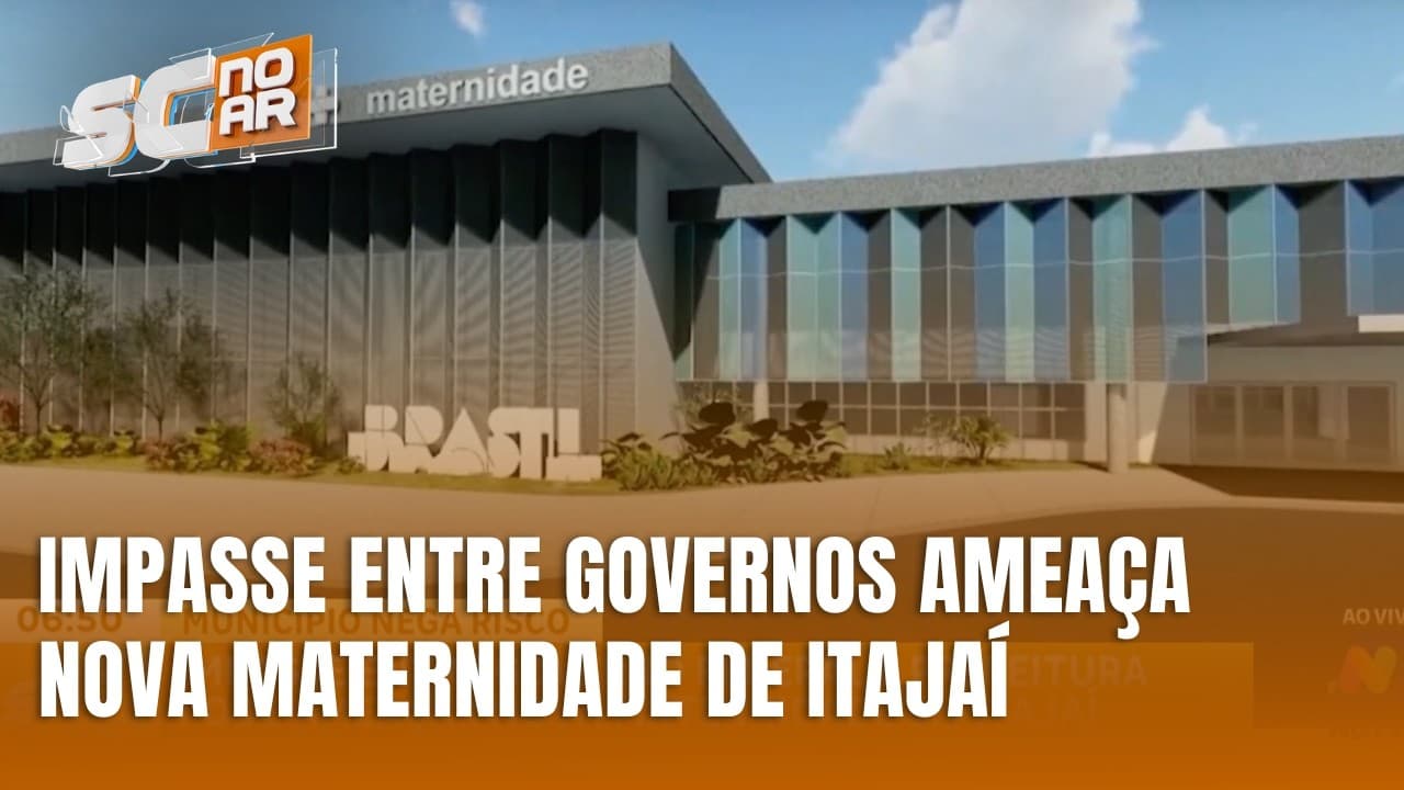 Impasse entre governos ameaça construção da nova maternidade de Itajaí