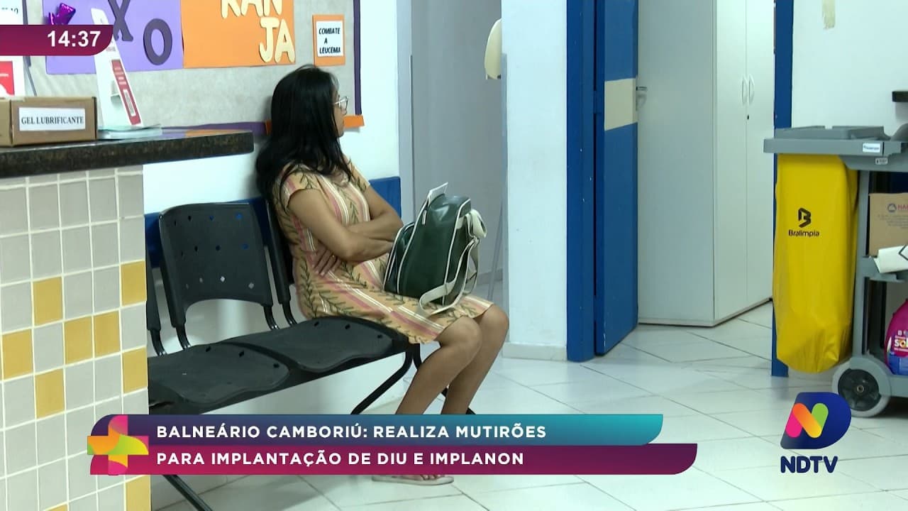 Balneário Camboriú amplia acesso a DIU e Implanon com mutirões