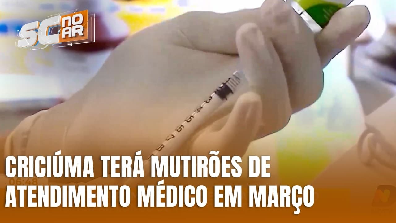 Mutirões de saúde ampliam atendimentos médicos em Criciúma