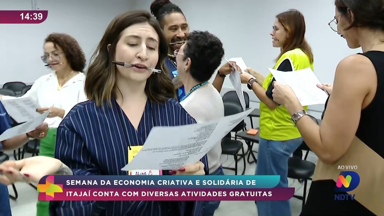 Itajaí promove Semana da Economia Criativa com atividades gratuitas