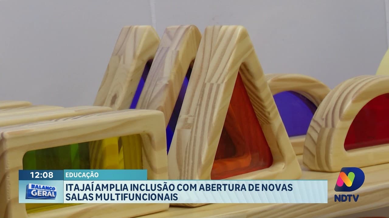 Itajaí amplia inclusão com novas salas multifuncionais,