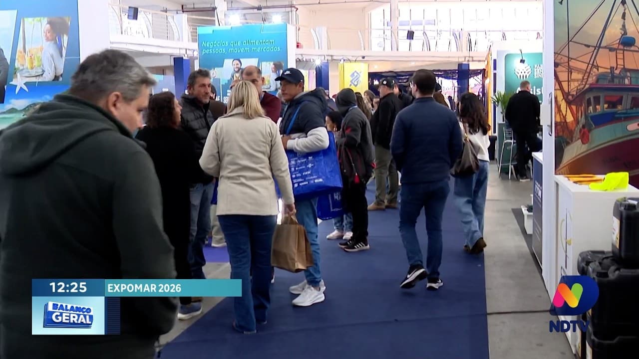 EXPOMAR 2026: Feira fortalece economia do mar e impulsiona negócios em Itajaí