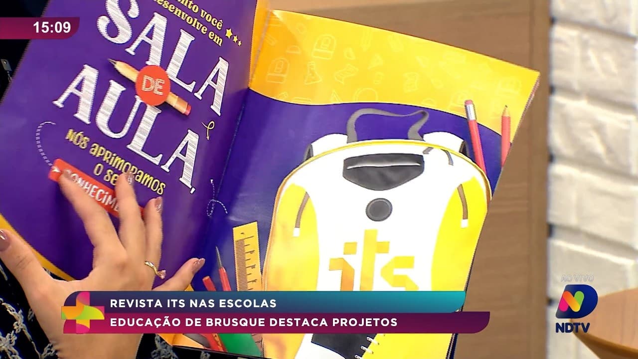 Revista ITS nas Escolas apresenta iniciativas inovadoras em Brusque