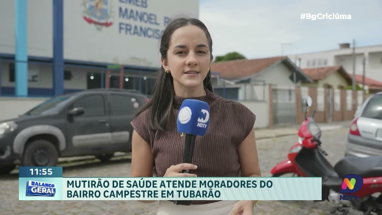 Comunidade de Tubarão recebe mutirão com serviços de saúde