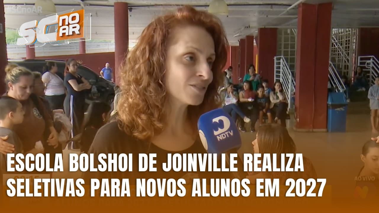 Escola Bolshoi de Joinville define novos alunos para a temporada de 2027