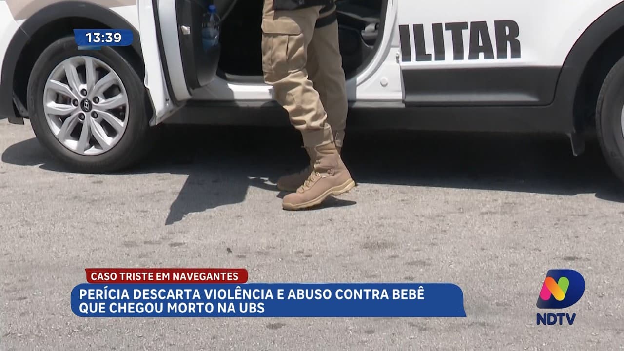 Caso de bebê morto na UBS mobiliza investigação em Navegantes