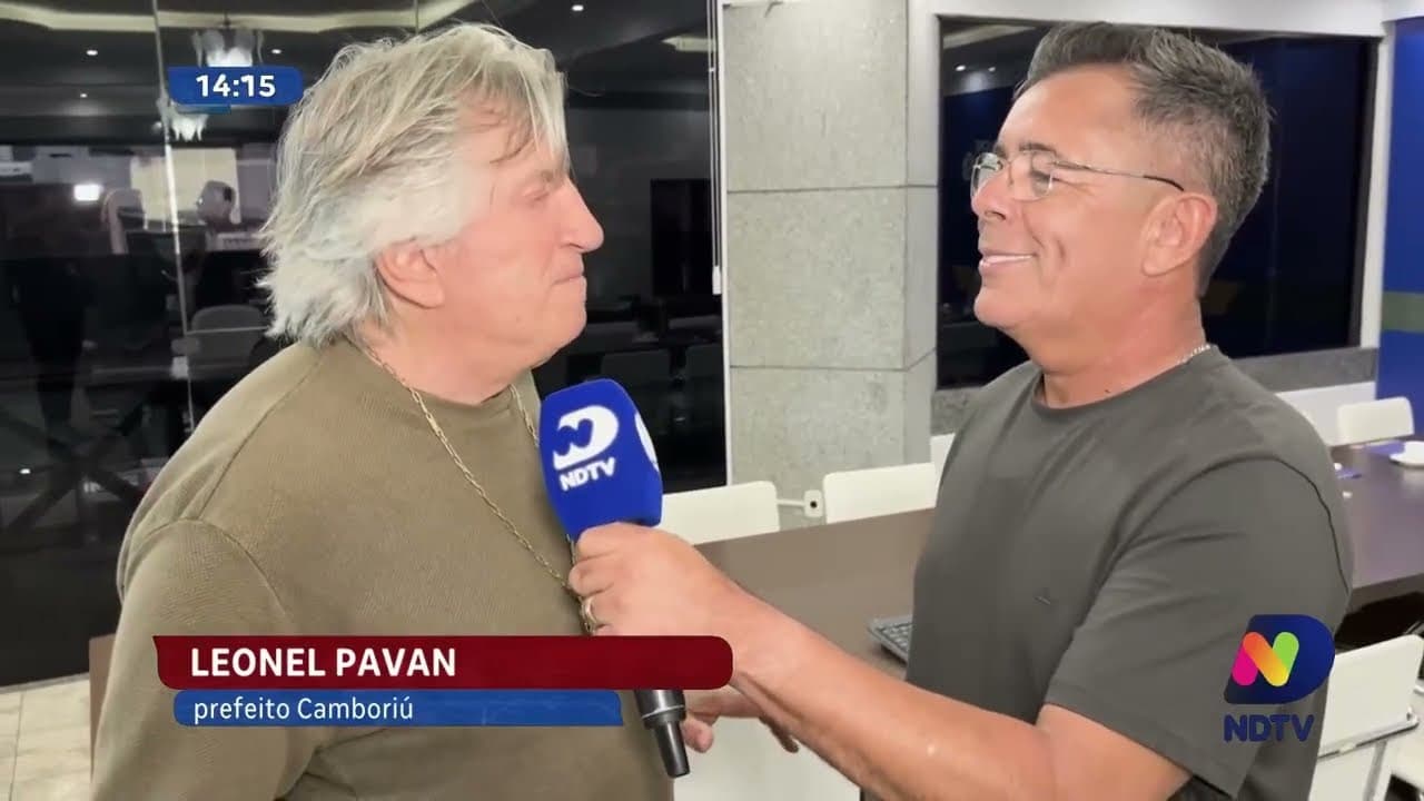 Pavan chuta o balde e comenta buracos, saúde e prefeito de Camboriú