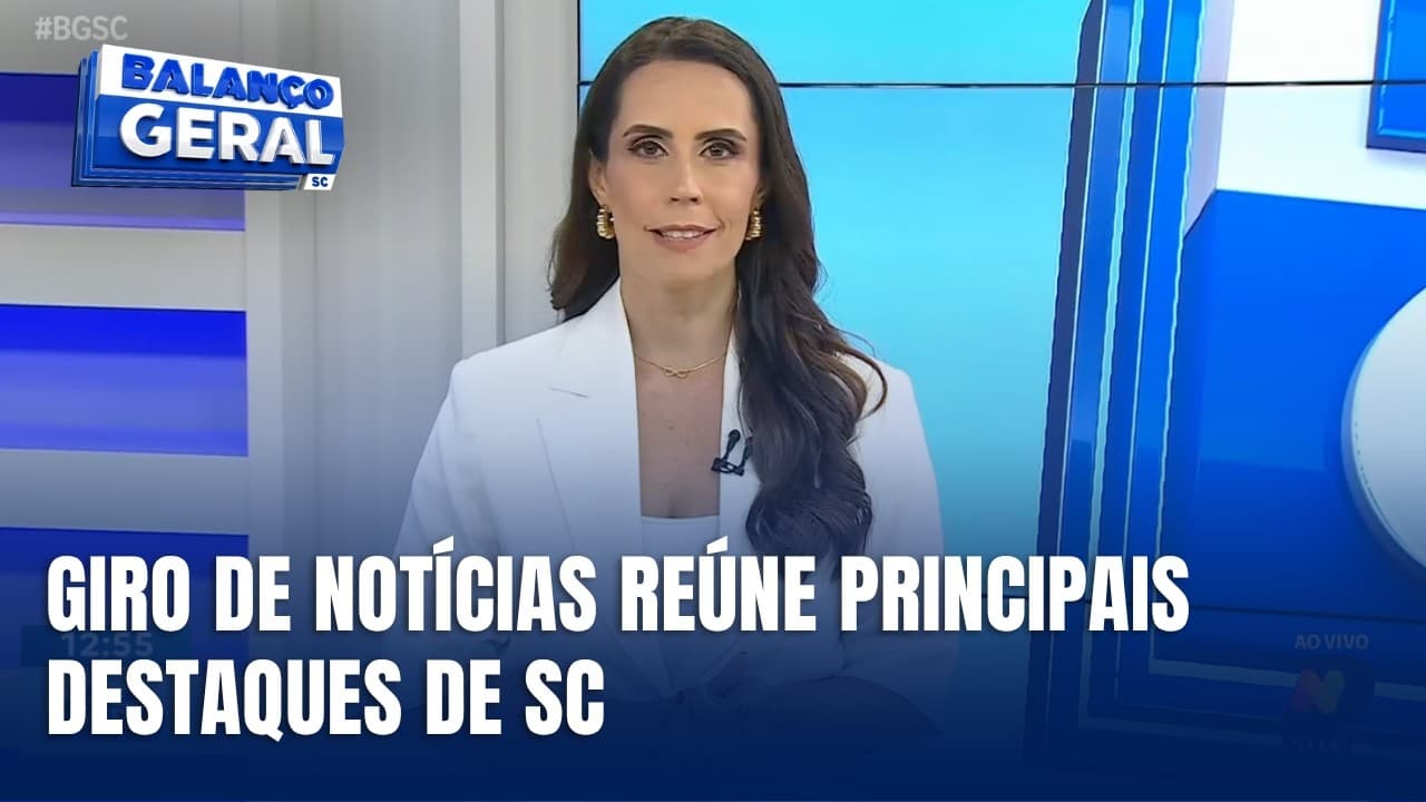 Giro de notícias destaca educação e saúde em Santa Catarina