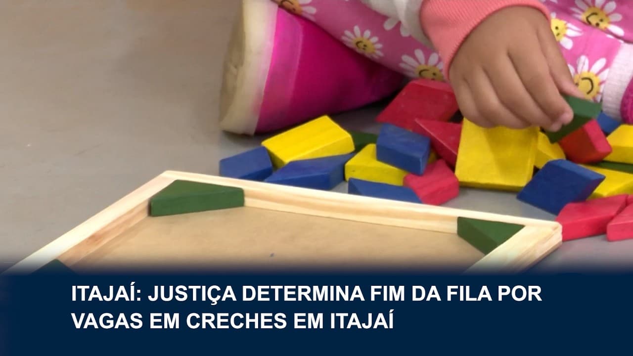 Justiça cobra fim da fila de espera por vagas em creches de Itajaí