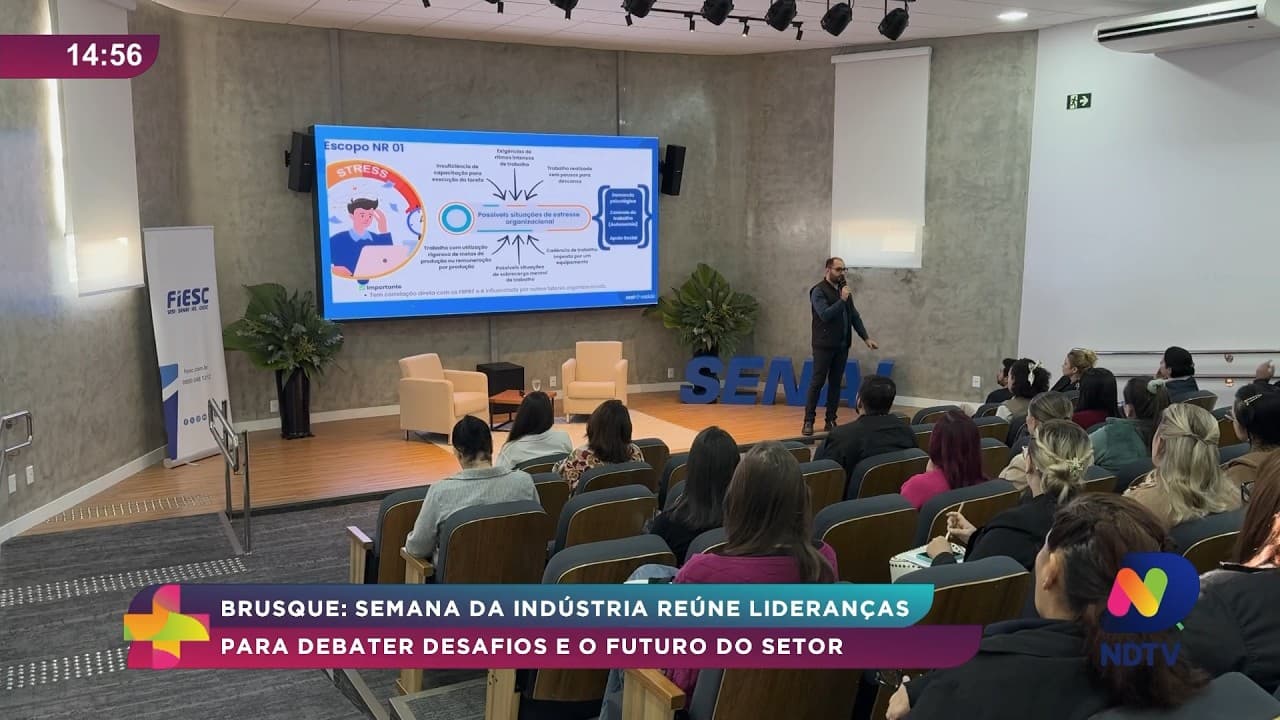Semana da Indústria debate desafios e futuro do setor em Brusque