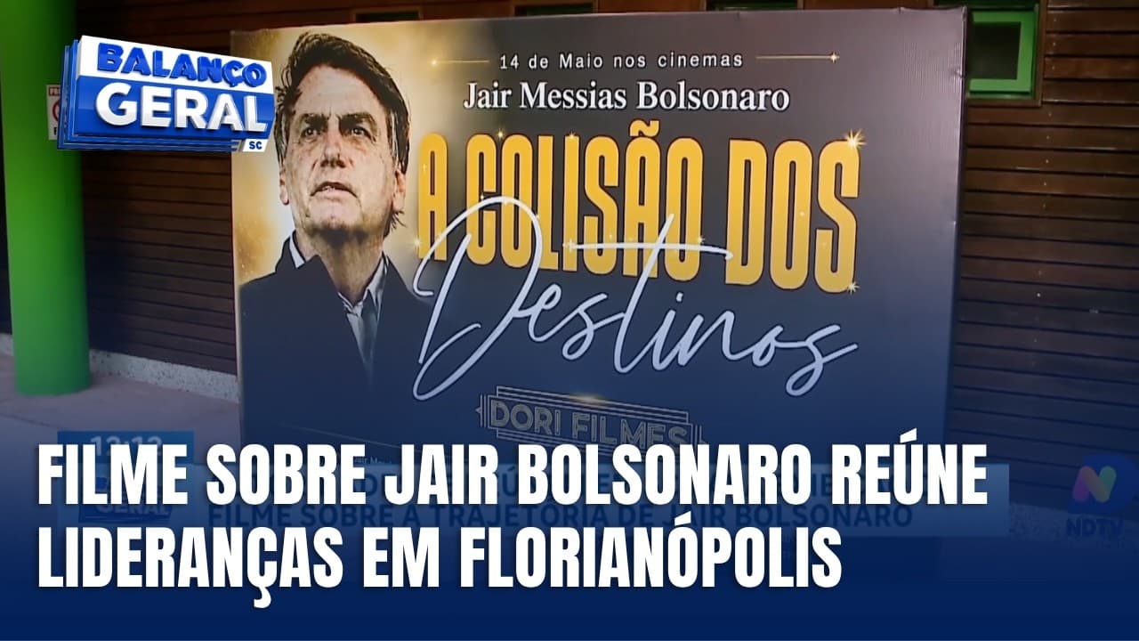 Florianópolis recebe exibição de documentário sobre Jair Bolsonaro