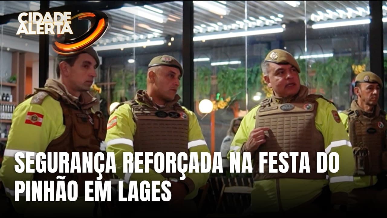 Lages prepara esquema de segurança para a Festa do Pinhão 2026