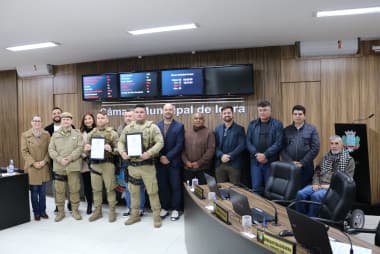 Moção de reconhecimento por expressiva produtividade de policiais militares