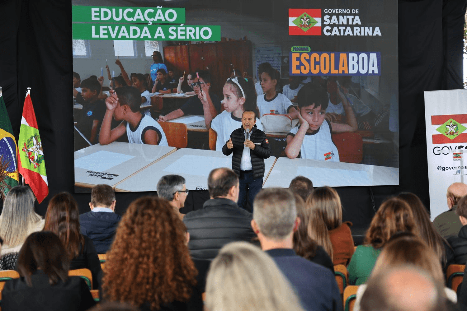 Governo de SC Investe R$ 15,1 Milhões e Inaugura Ampliação de Escolas Estaduais em Araranguá