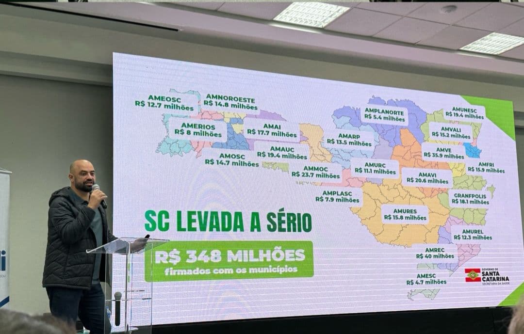 Secretário de Saúde de SC debate investimentos e fortalece rede pública em Jaraguá do Sul