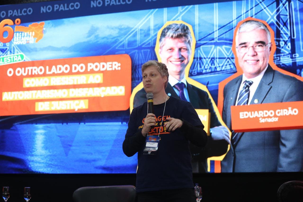 Marcel Van Hattem confirma presença no 7º Encontro do Novo, em Joinville, e coloca Judiciário no centro do debate