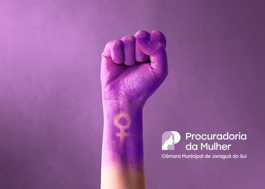 Defesa aos direitos das mulheres é tema do Agosto Lilás; confira atuação da Câmara de Jaraguá do Sul sobre o assunto