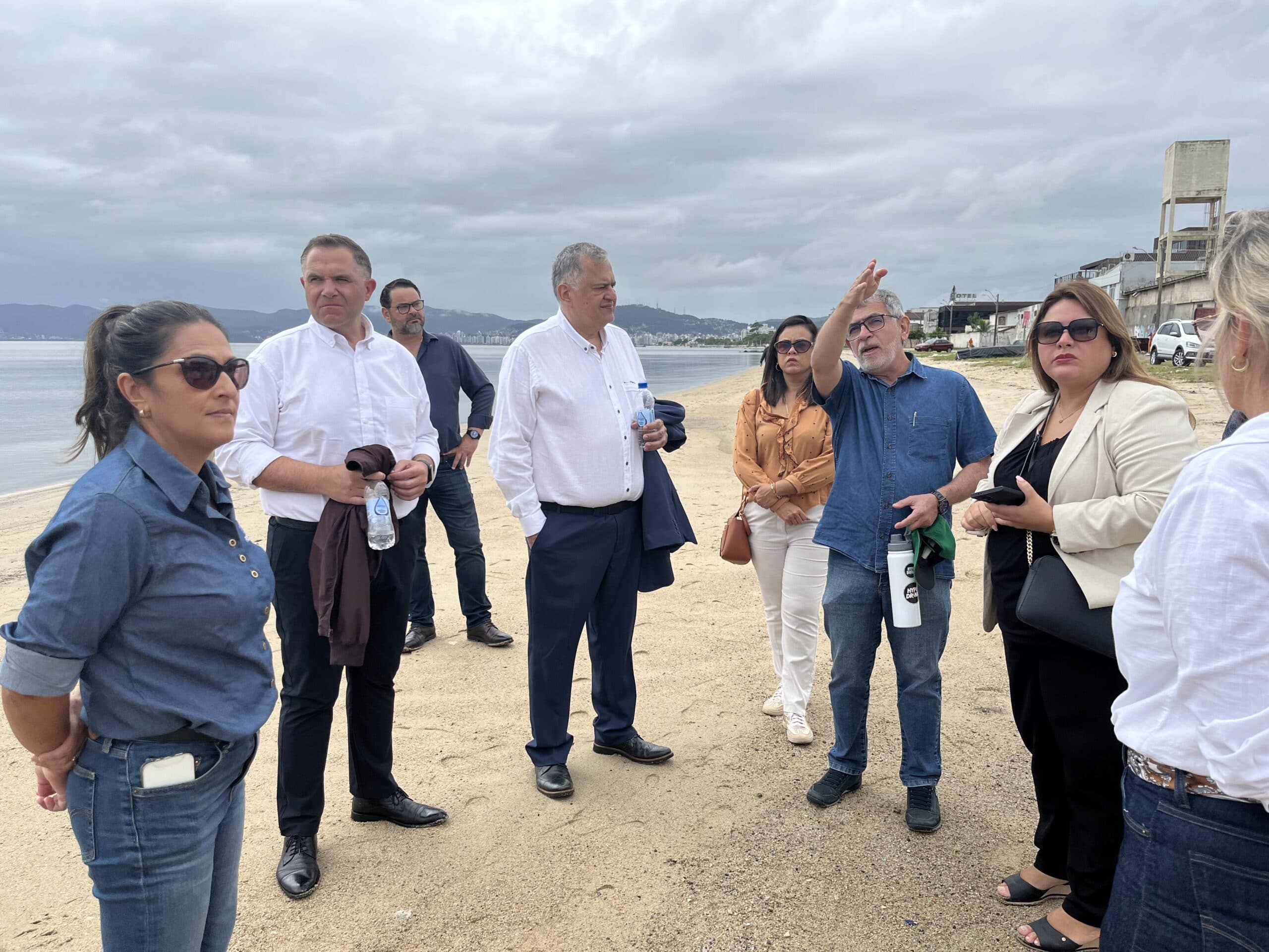 Vistoria técnica em São José avança planejamento da futura Avenida Beira-Mar de Barreiros
