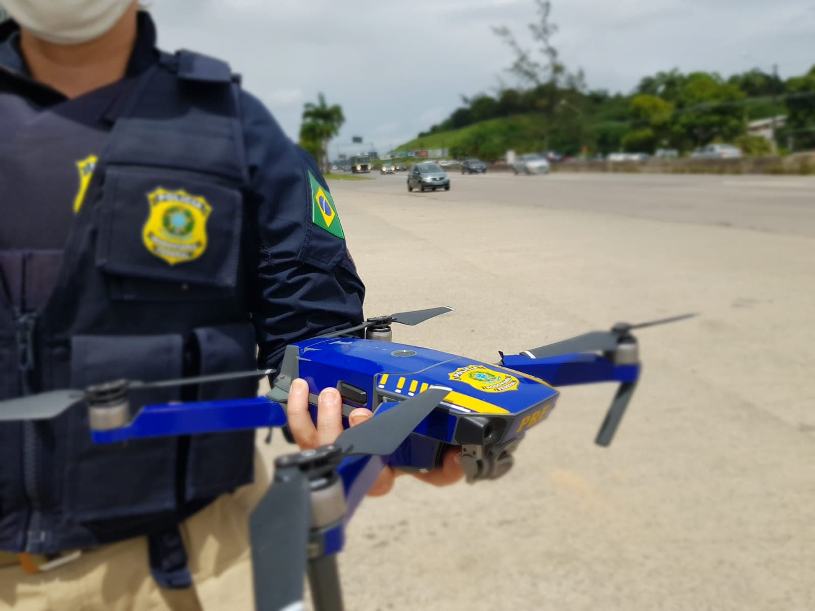 PRF começa a usar em Santa Catarina drones que captam crimes de transito a 1 km