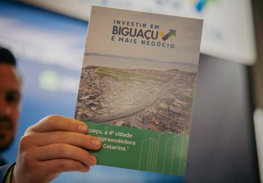 Biguaçu tem saldo de 690 novas empresas no 1º quadrimestre e ultrapassa 18 mil CNPJs ativos