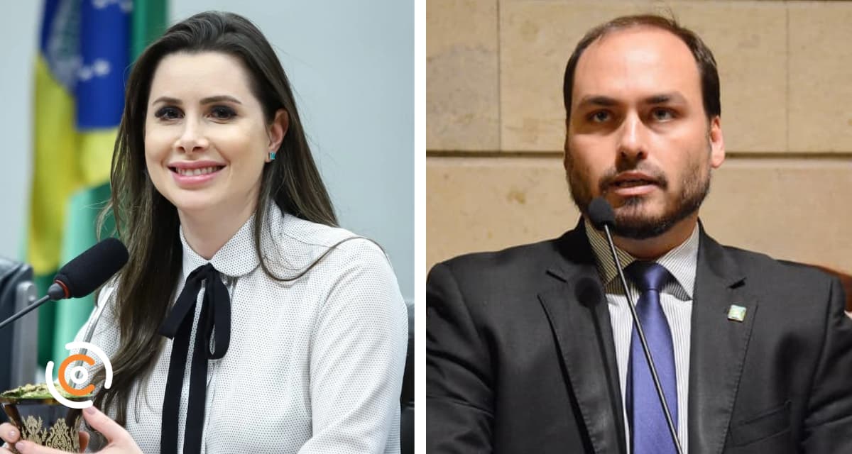 Carol De Toni e Carlos Bolsonaro são eleitos senadores por Santa Catarina