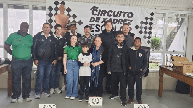 Equipe de São José brilha na abertura do Circuito de Xadrez Escolar da Grande Florianópolis