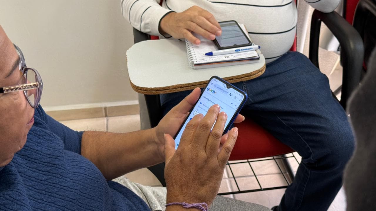 Oficina sobre plataforma Gov.br para idosos terá segundo encontro no Cati nesta sexta-feira (29)