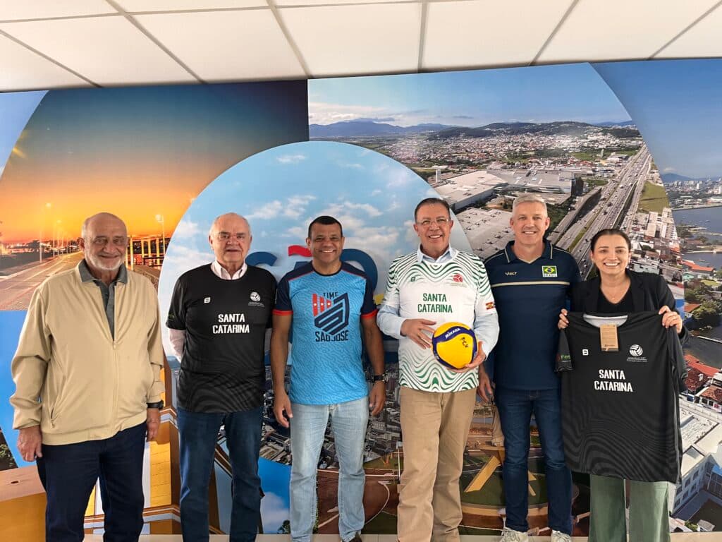 Seleção Brasileira B de Voleibol enfrenta Chile em amistoso internacional na Arena Multiuso de São José