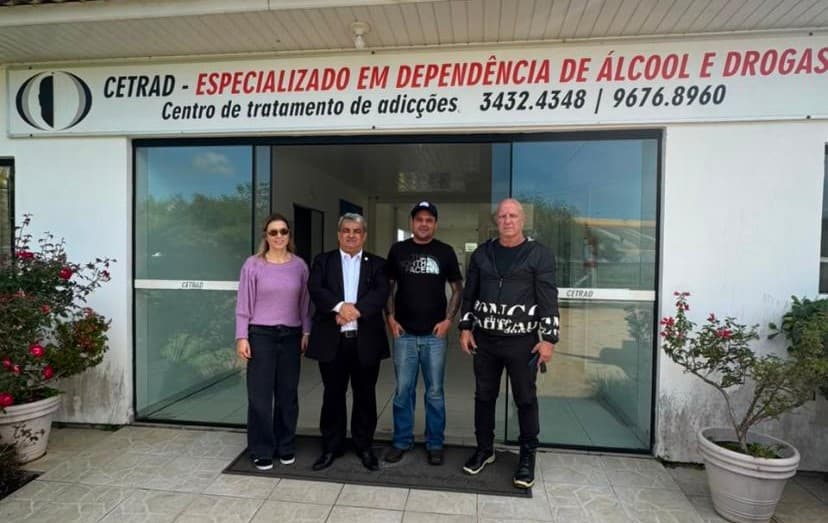 CONEN vistoria comunidades terapêuticas nas cidades de Criciúma, Içara e Gravatal - SSP/SC