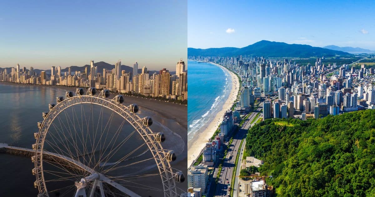 Nem capitais superam: Balneário Camboriú e Itapema lideram ranking do m² mais caro do Brasil