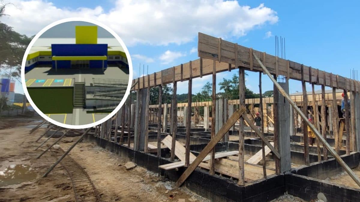 FOTOS: Nova unidade de saúde avança e deve beneficiar até 15 mil pessoas por mês em Blumenau