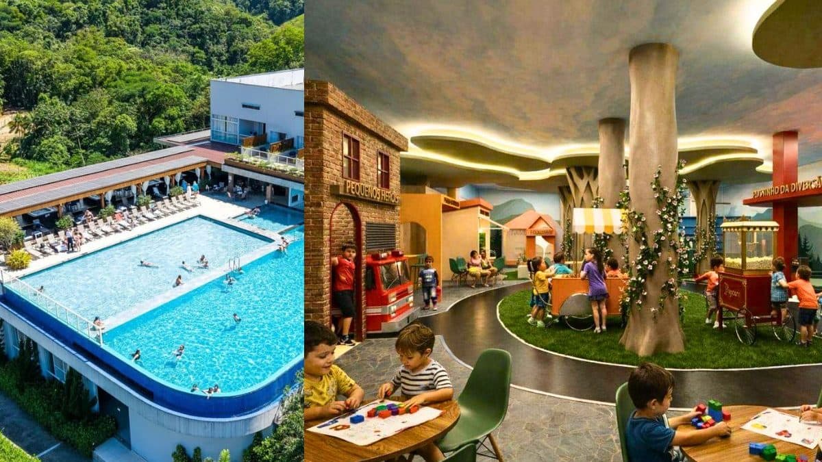 FOTOS: Resort de luxo em meio à natureza investe em nova megaestrutura para famílias em SC