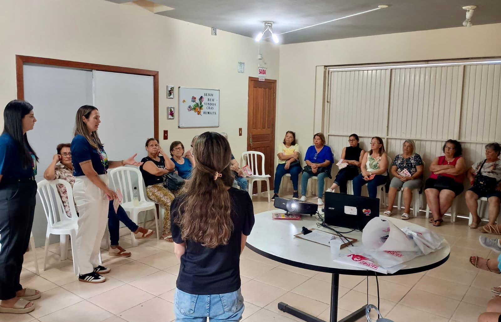 Saúde dos rins é tema abordado em roda de conversa no CRAS do bairro Humaitá - Prefeitura de Tubarão