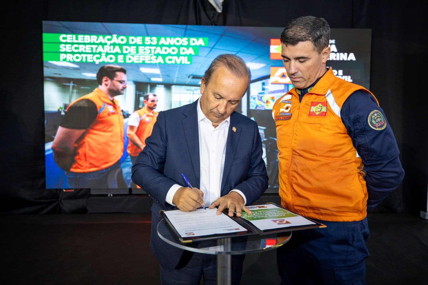 Governo de Santa Catarina assina decreto de alerta climático