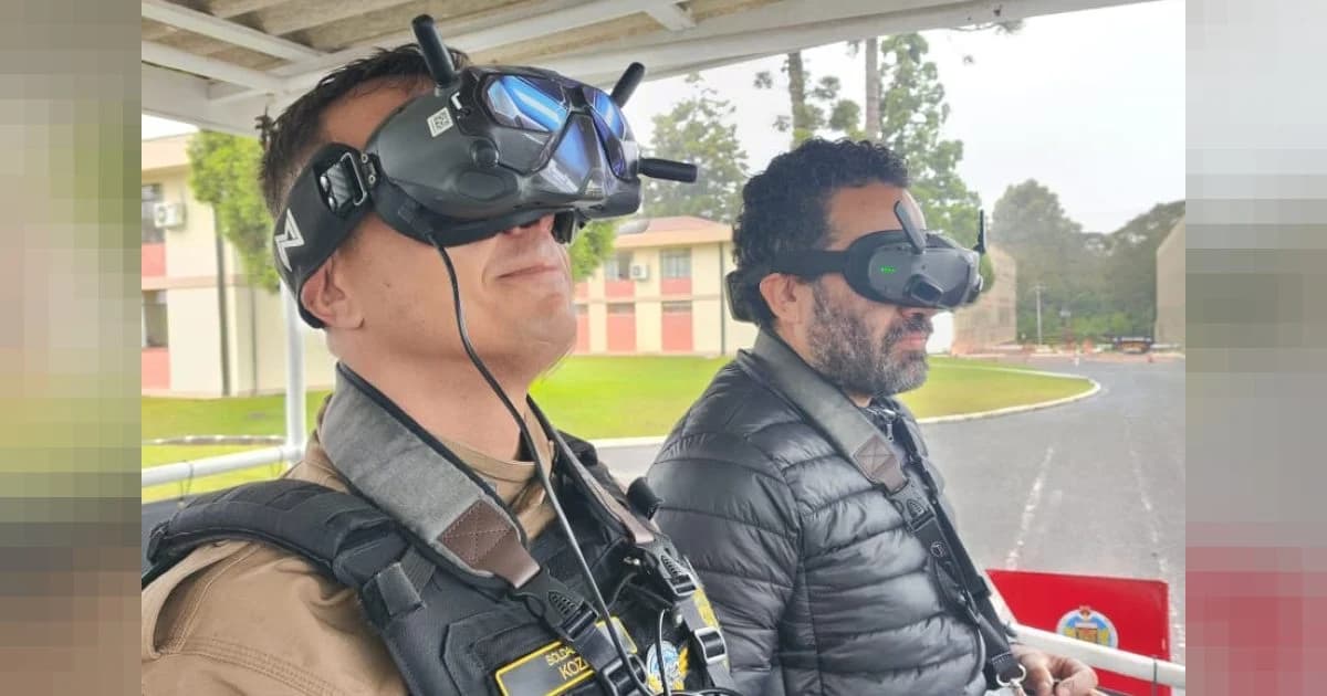 Governo do Paraná testa tecnologia israelense contra drones não autorizados - O Paraná
