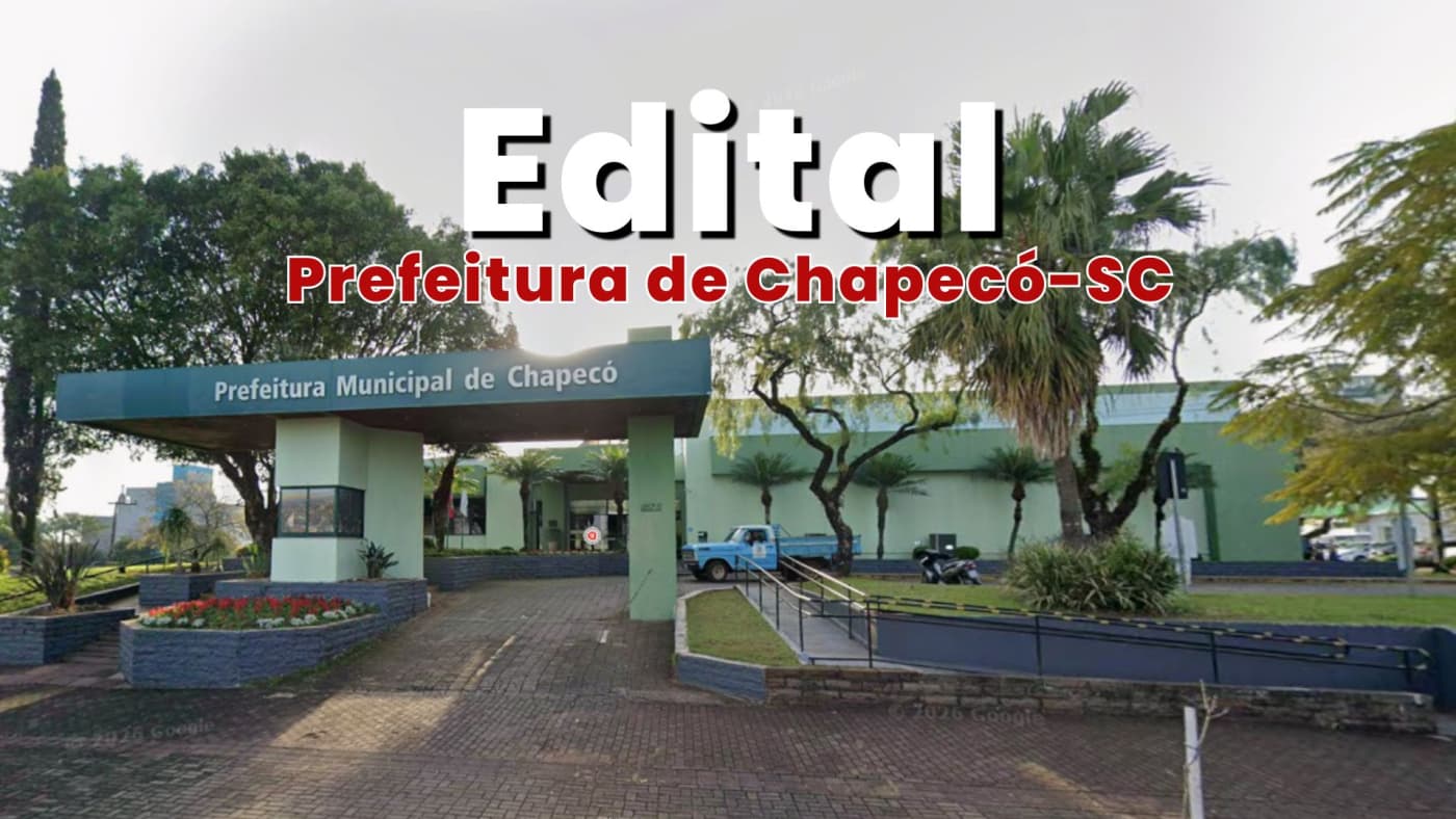 Prefeitura de Chapecó-SC abre oportunidades para Agente Comunitário de Saúde