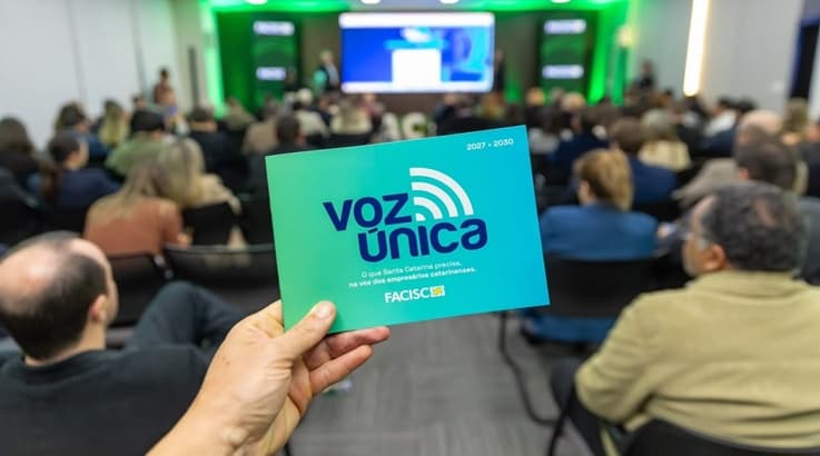 Facisc apresenta Voz Única 2026 aos candidatos de SC em Caçador - Caçador Online